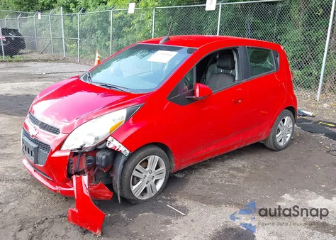 2015 Chevrolet Spark Ls Cvt из США, поврежденный, VIN KL8CB6S95FC715832